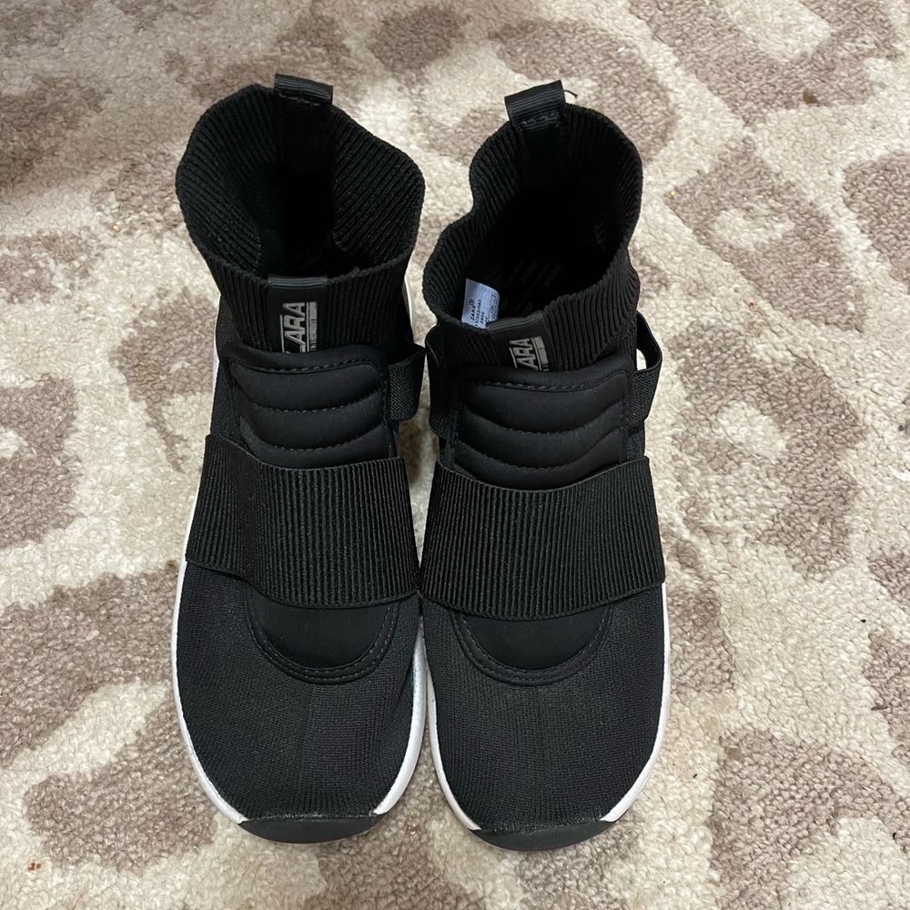 Zara Black & White Active Sock Sneakers